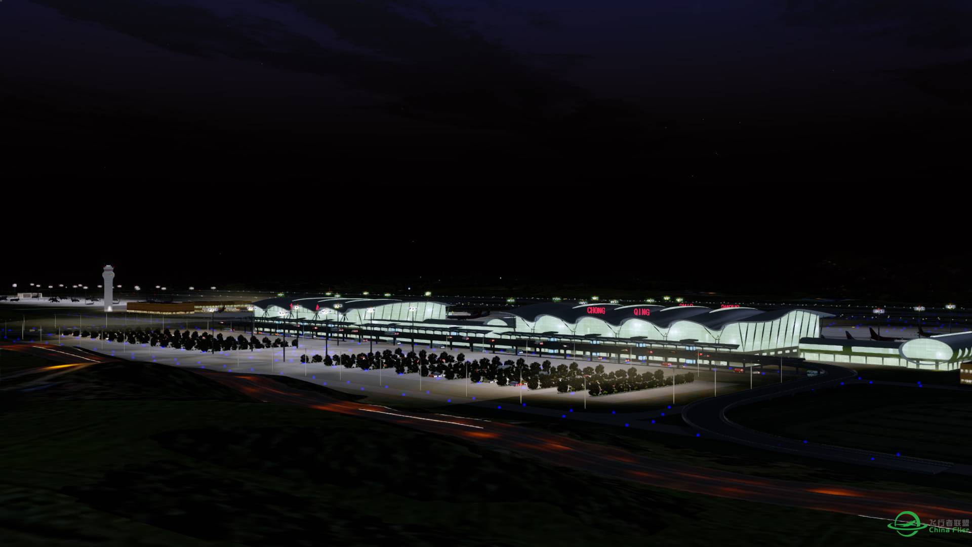 向飞友们汇报下重庆江北国际机场的制作进度-6651 