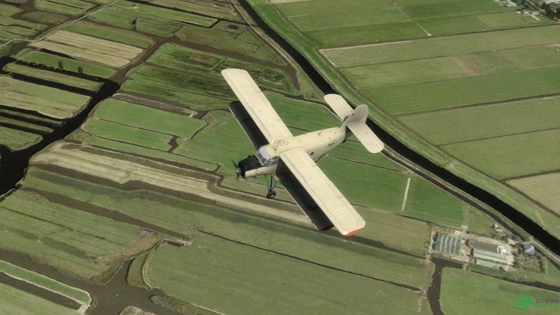 装了个大家伙，50G的荷兰地景，再加上EHAM。发图秀秀。-6664 