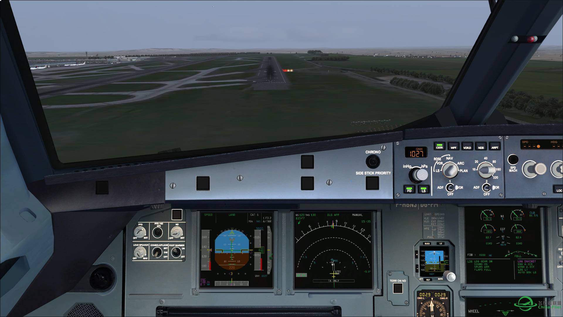 法航AF1741 阿姆斯特丹-巴黎戴高乐机场-6097 