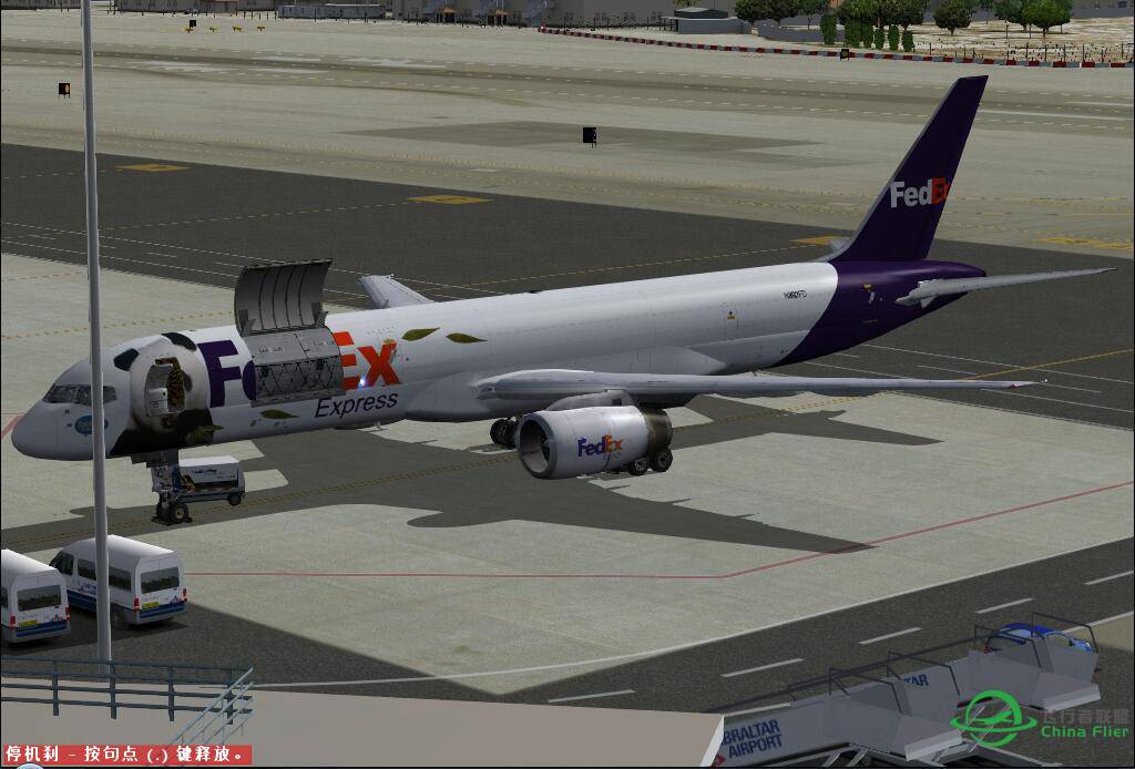 飞在图卢兹的大波音-1287 