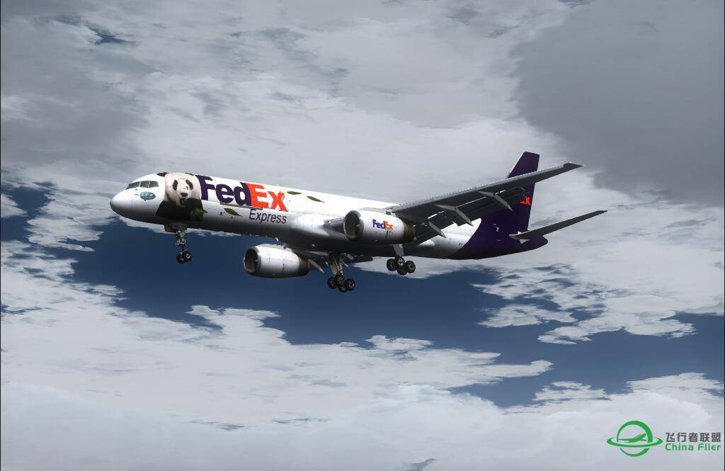 飞在图卢兹的大波音-8349 