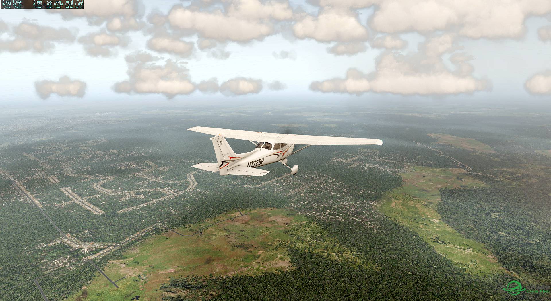 【XP11】贴图，穿过云层，降低5帧-290 