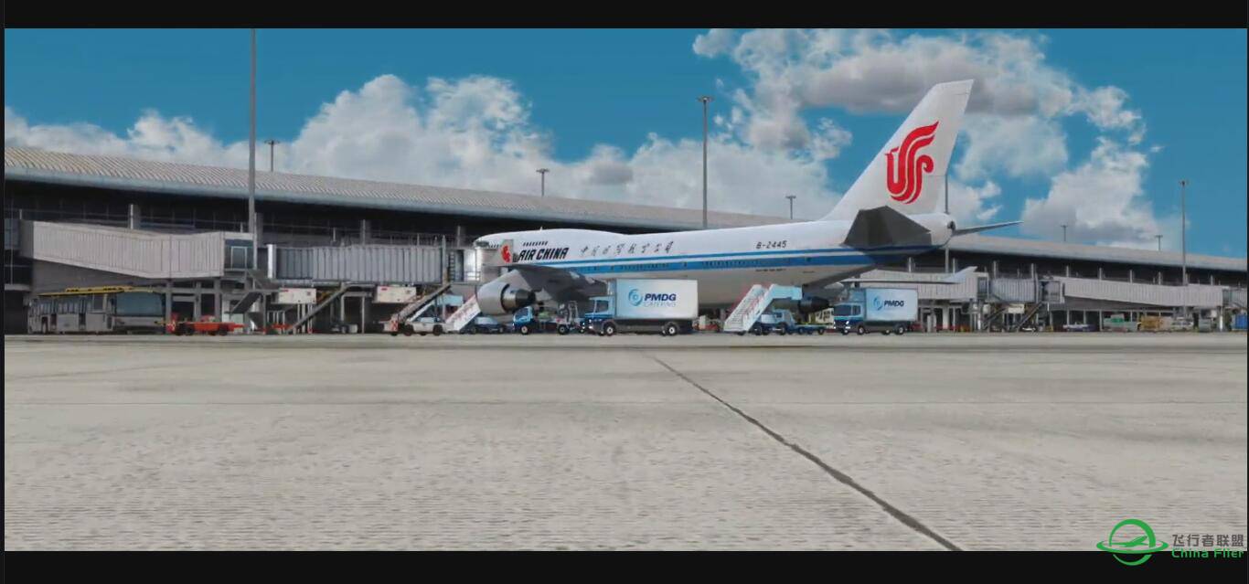 永远的空中女王-PMDG 747-400 VHHH 本场飞行实录-9387 