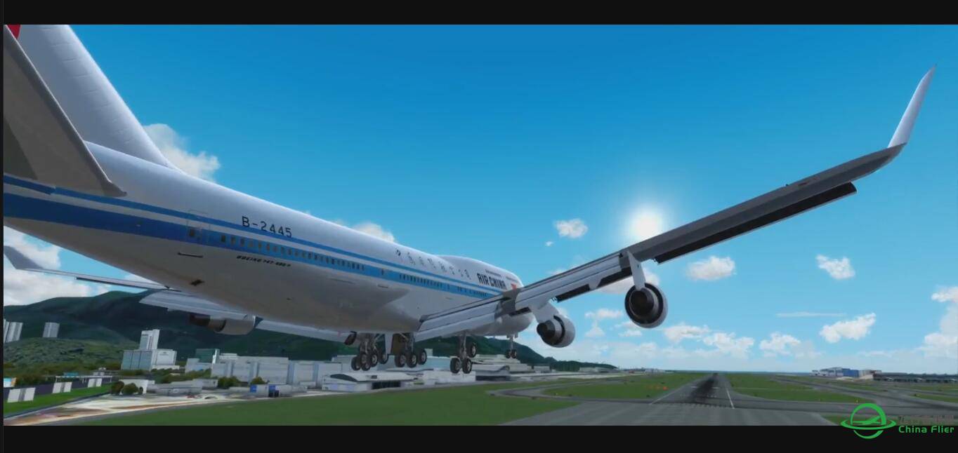 永远的空中女王-PMDG 747-400 VHHH 本场飞行实录-9103 