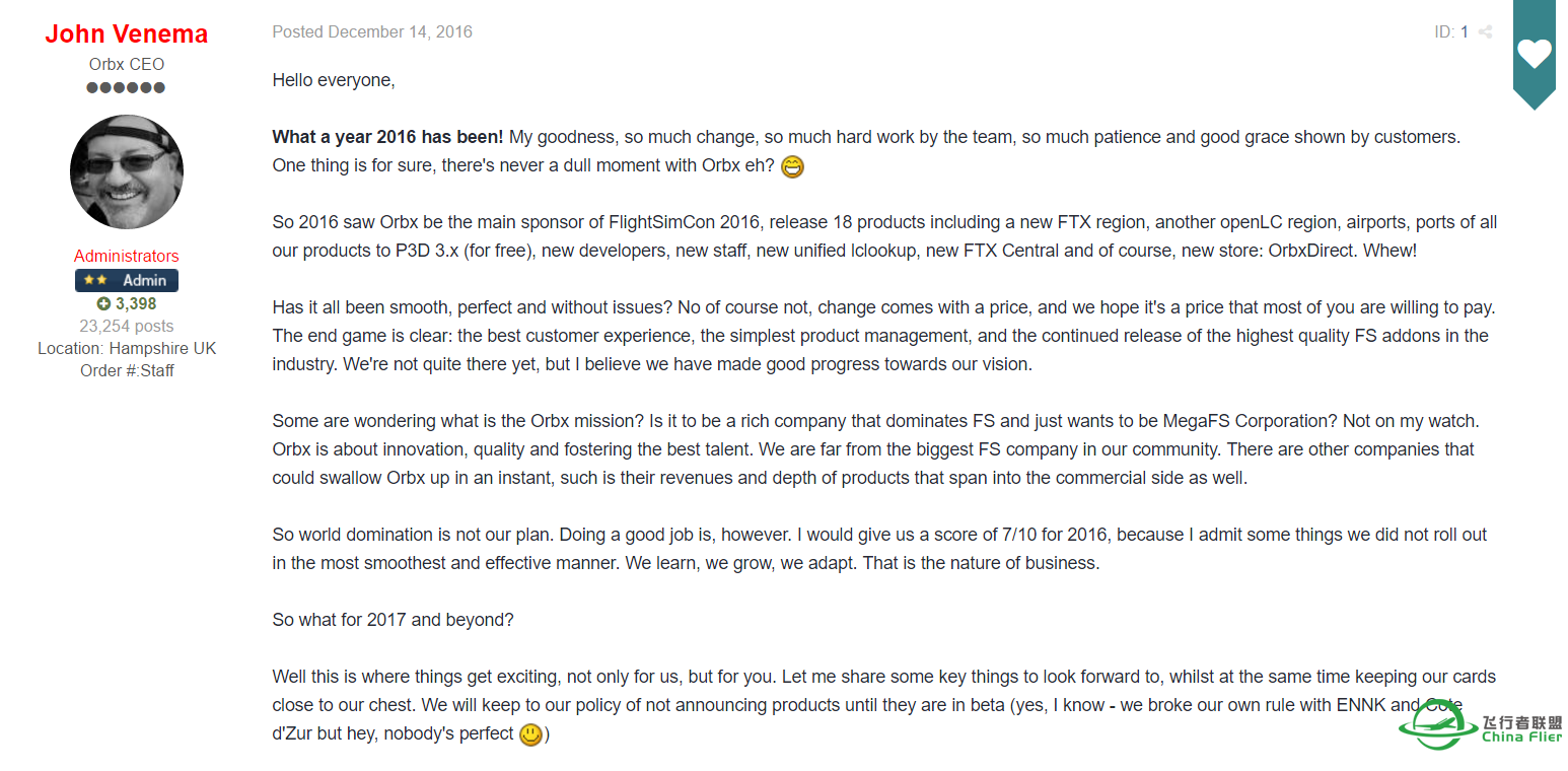 Prepar3d v4 将为64位-4766 