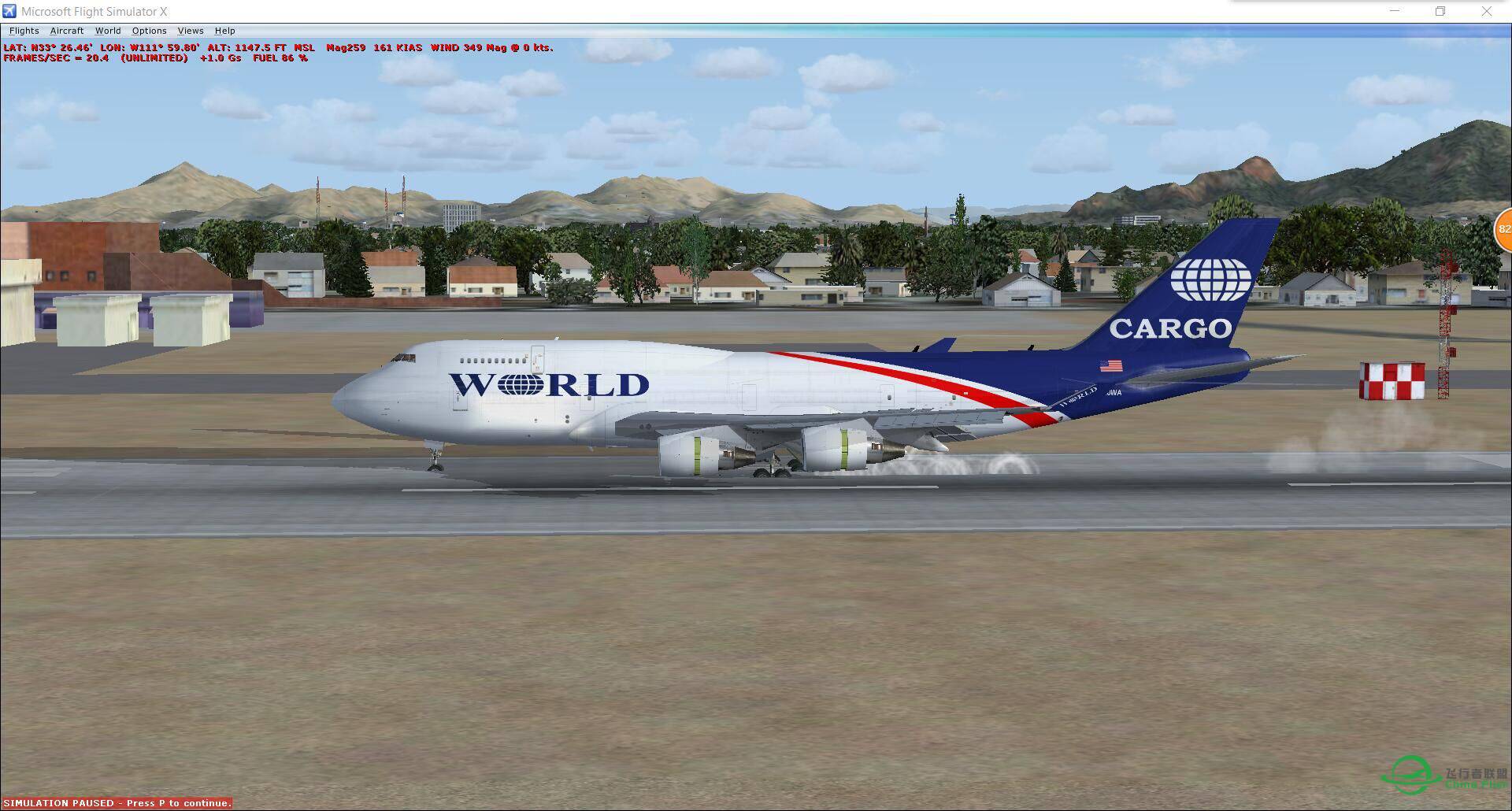 KPHX进场及停机-6306 