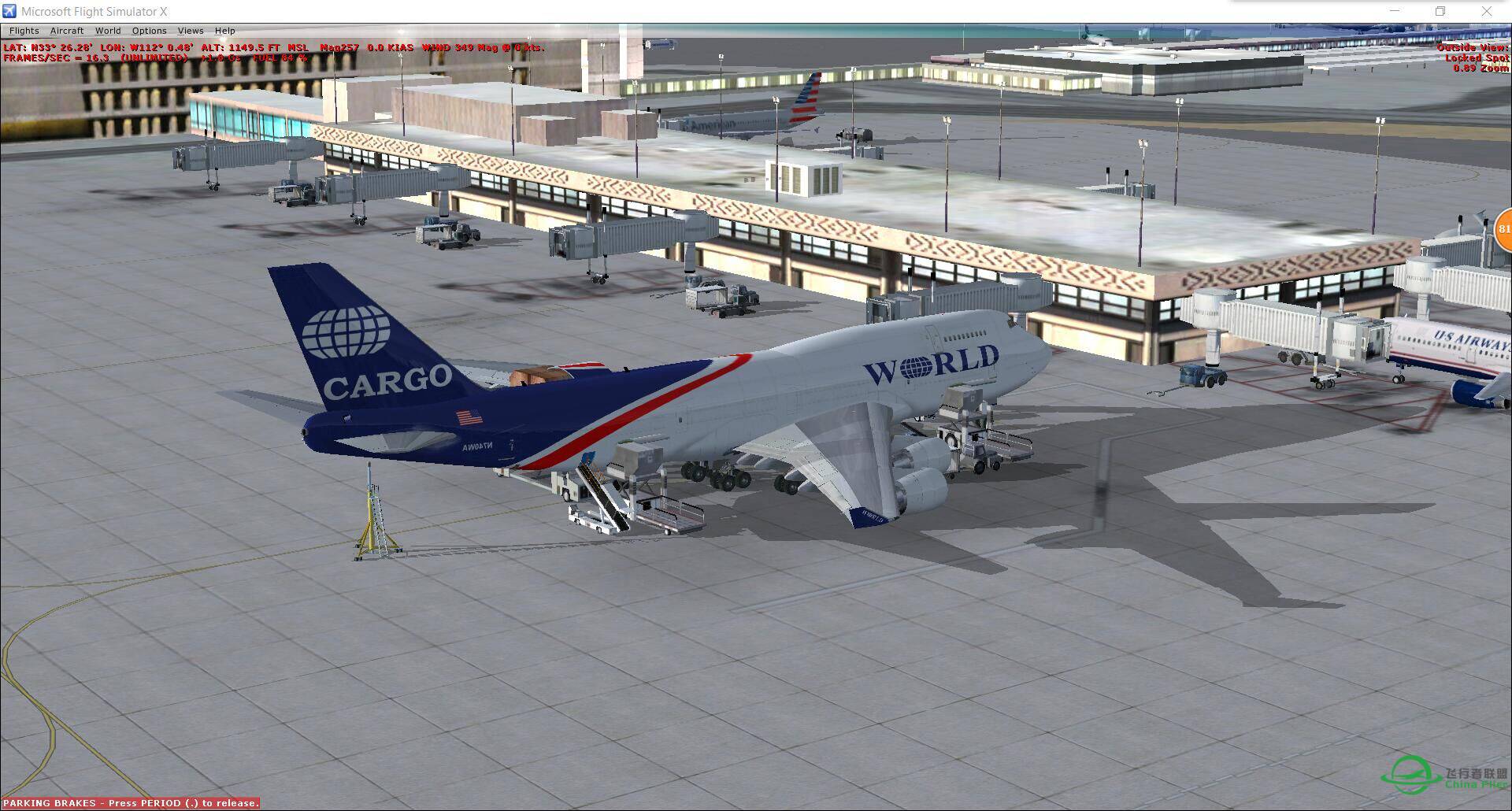 KPHX进场及停机-5246 