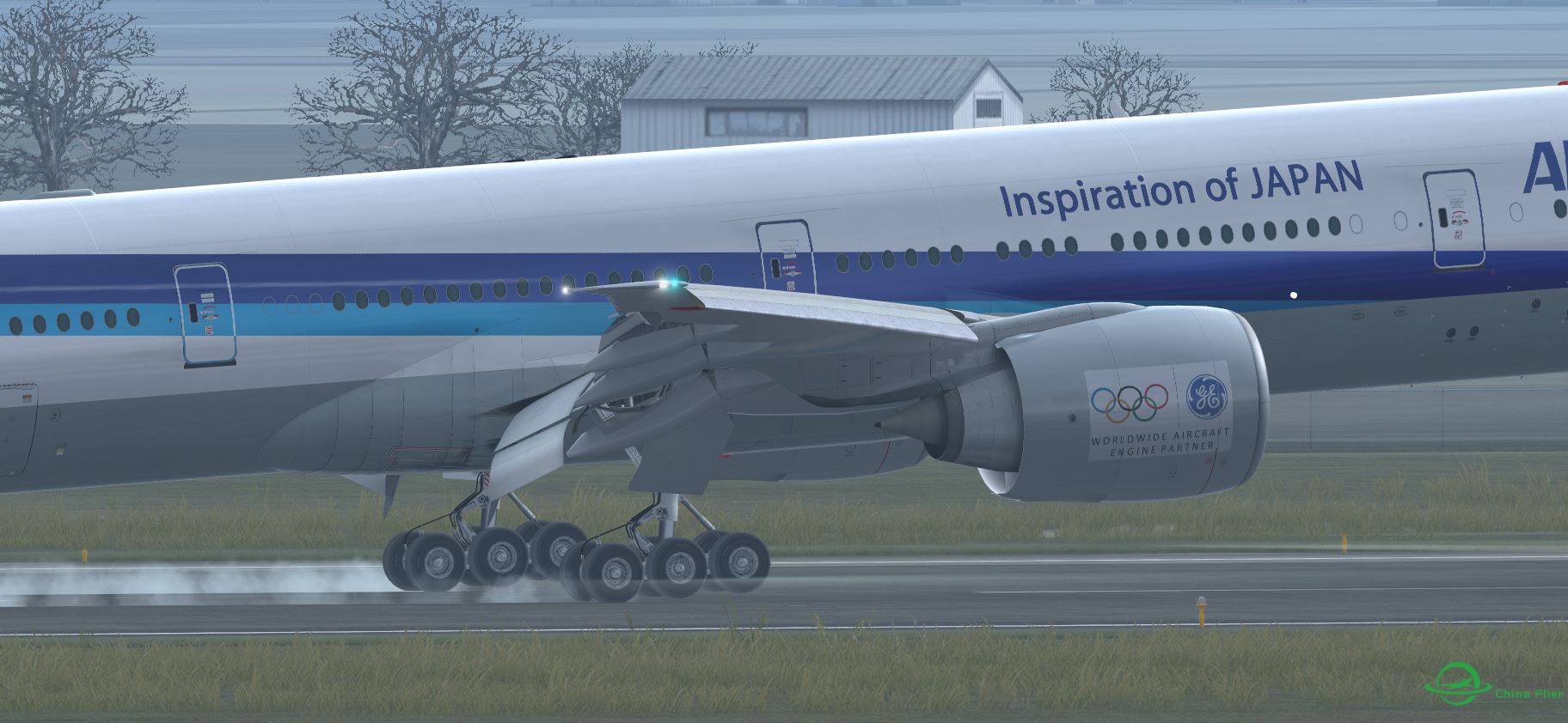 B777-300 ANA @ EHAM Amsterdam Airport Schiphol-8525 