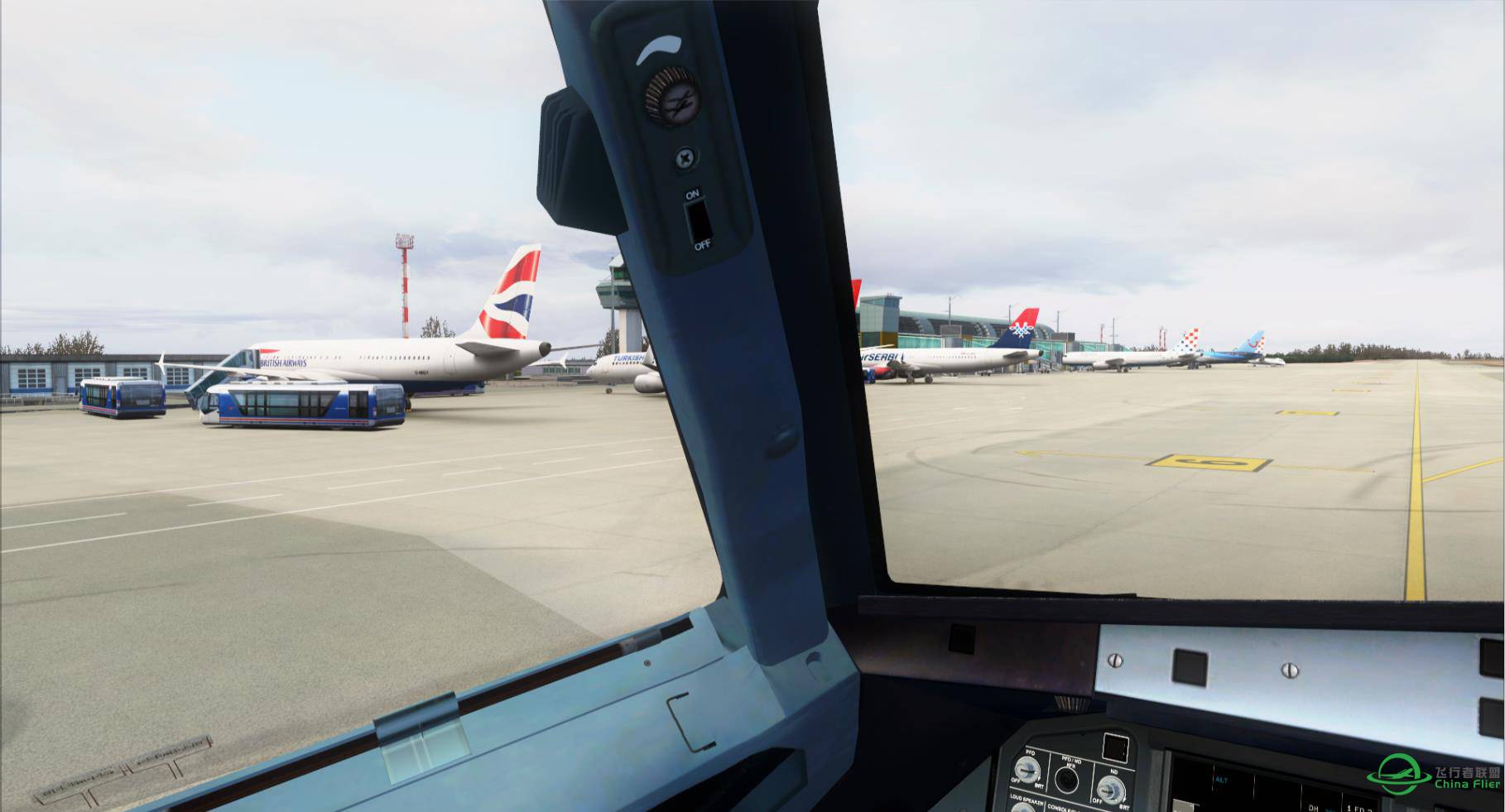 FSL A320首降杜布罗夫尼克-2077 