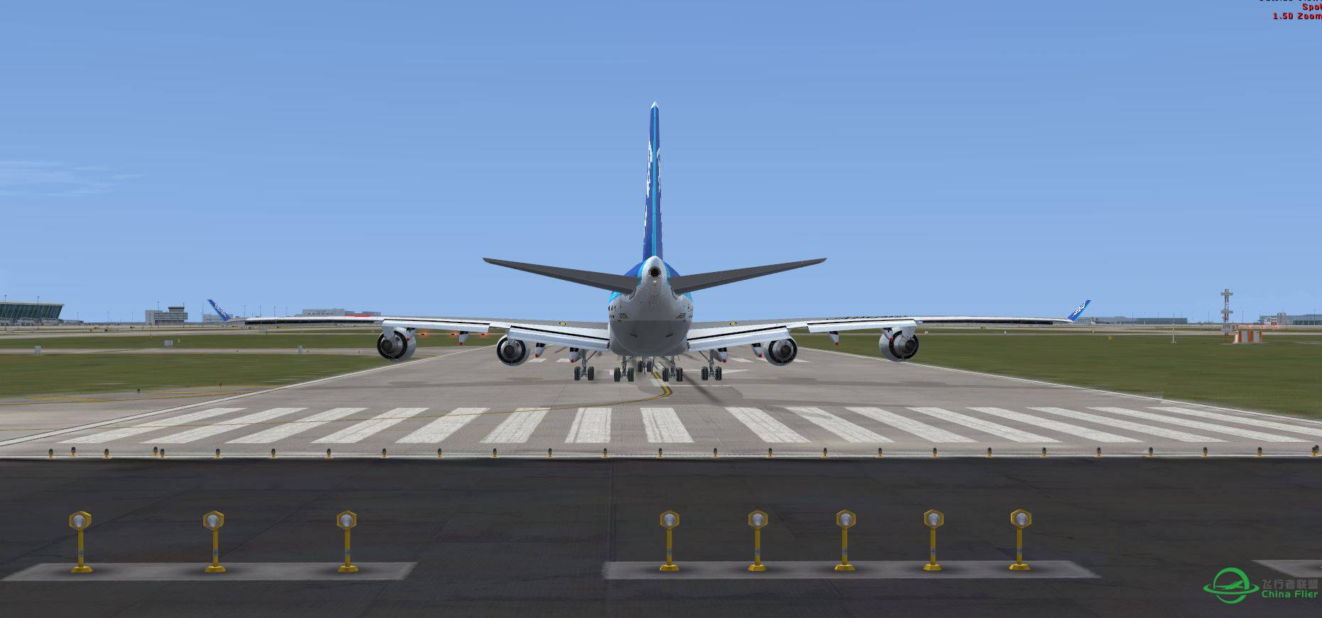 B747-400 ANA @ ZSPD-8418 