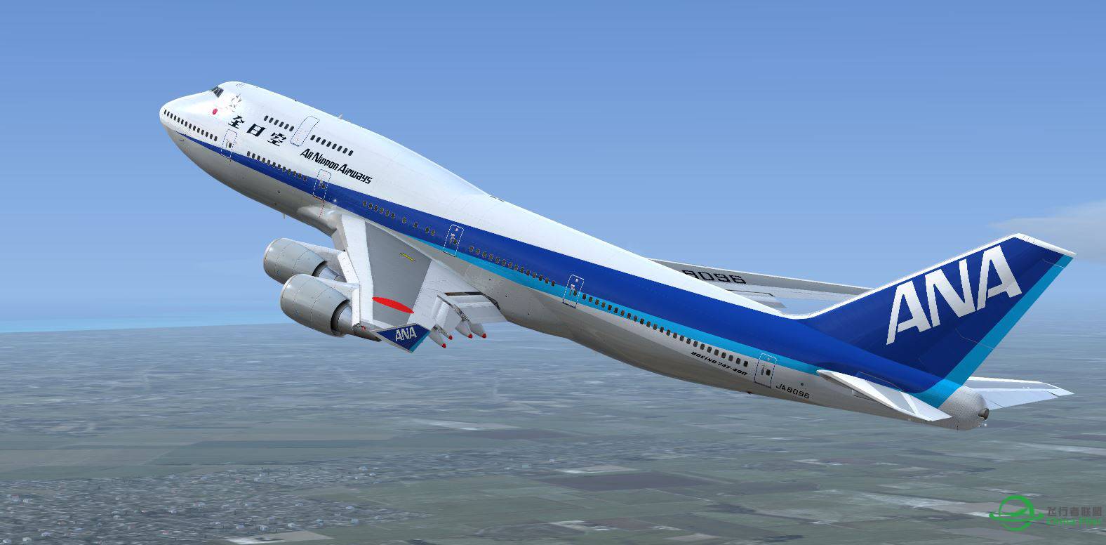 B747-400 ANA @ ZSPD-5974 