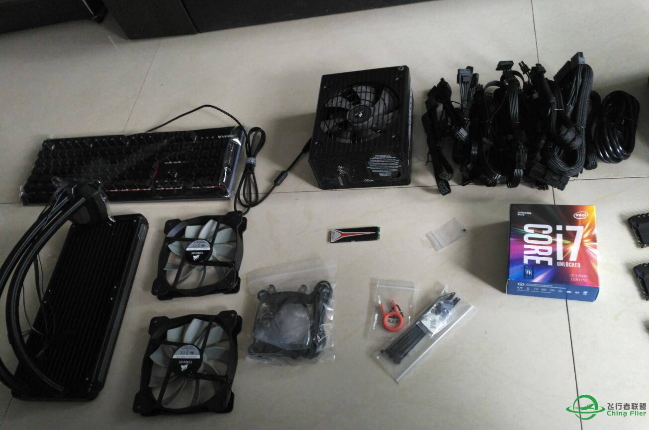 电脑已配好~~准备上P3D-7442 