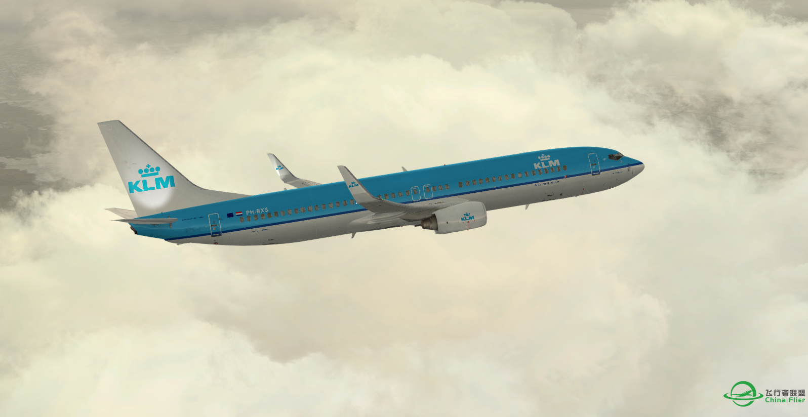 傍晚的737-8208 