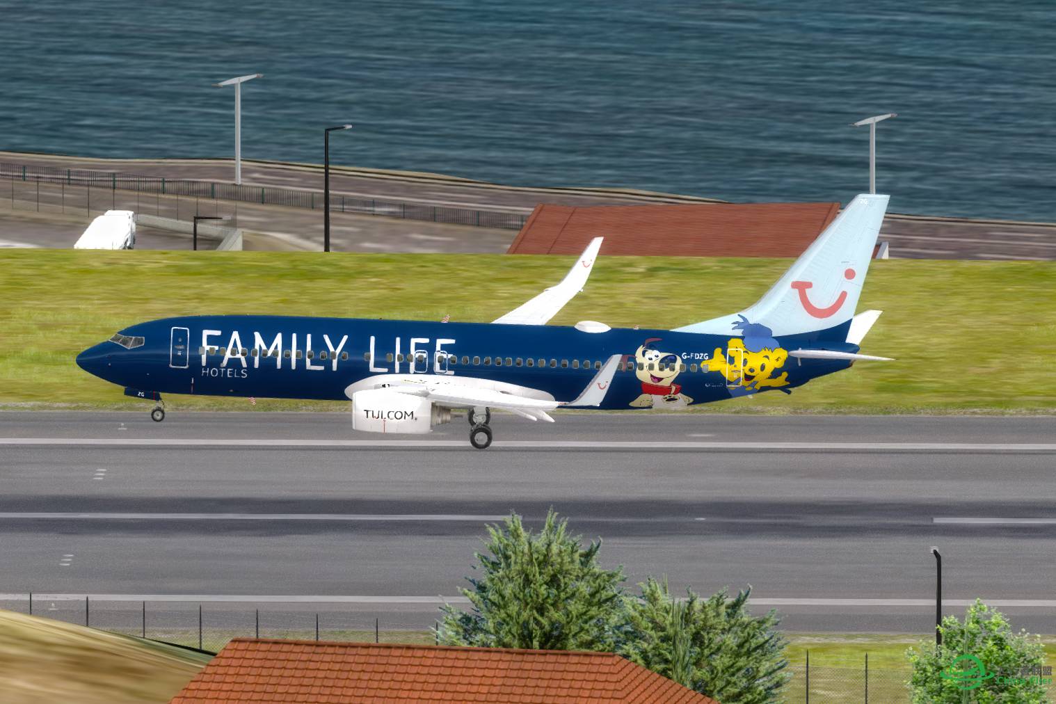 P3D LPMA RWY 05 RNP AR进近（附视频）-8622 