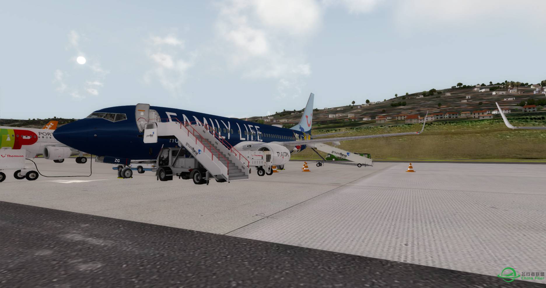 P3D LPMA RWY 05 RNP AR进近（附视频）-6225 
