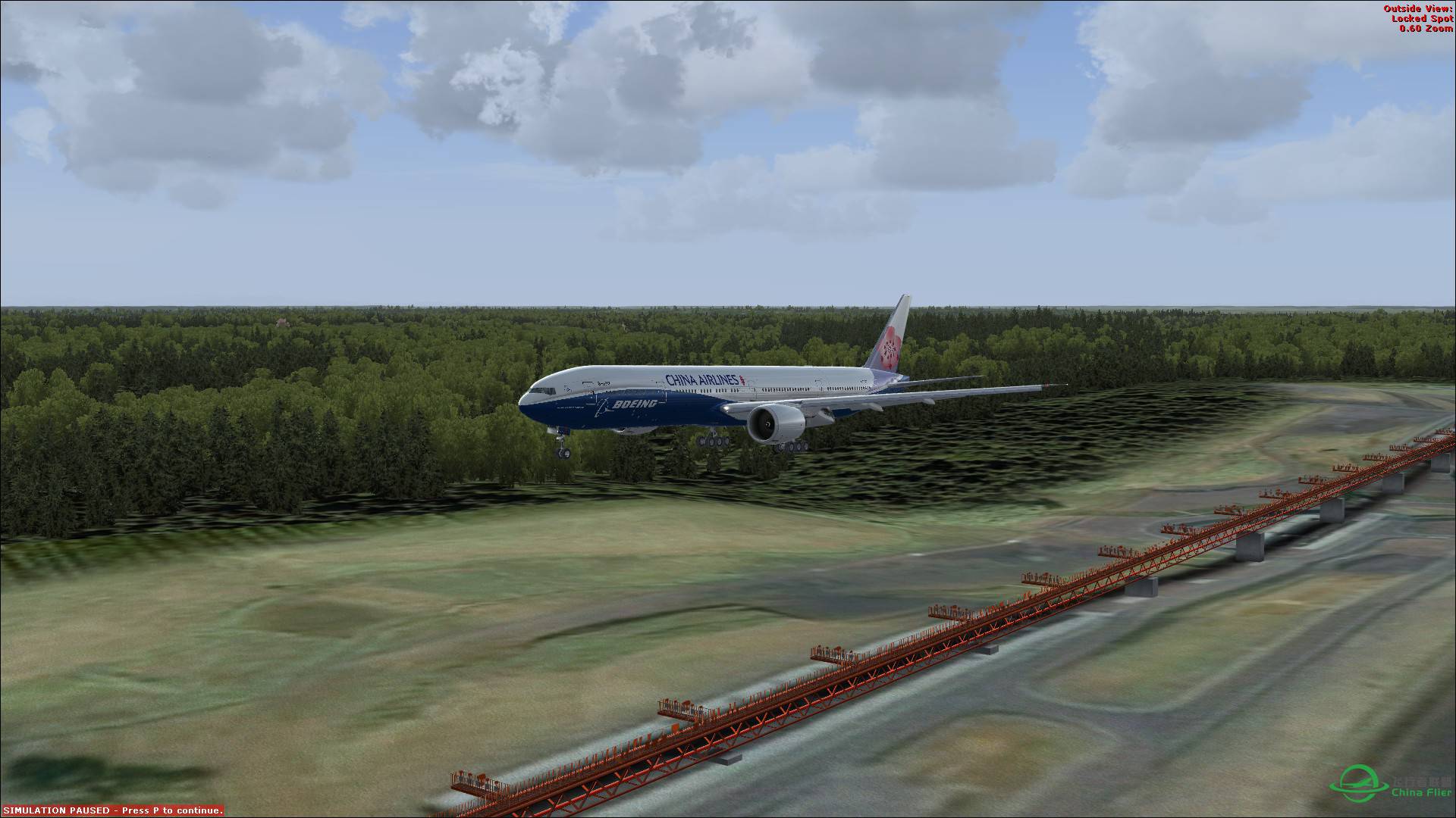 777-300ER 中華航空涂装 美图分享~-9283 