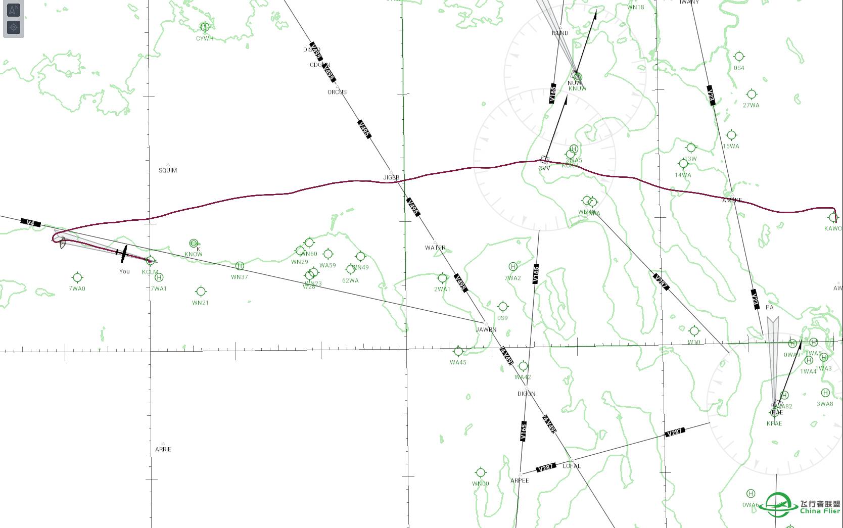【XP11 IFR 挑战】 第二期 KAWO - KCLM-2745 
