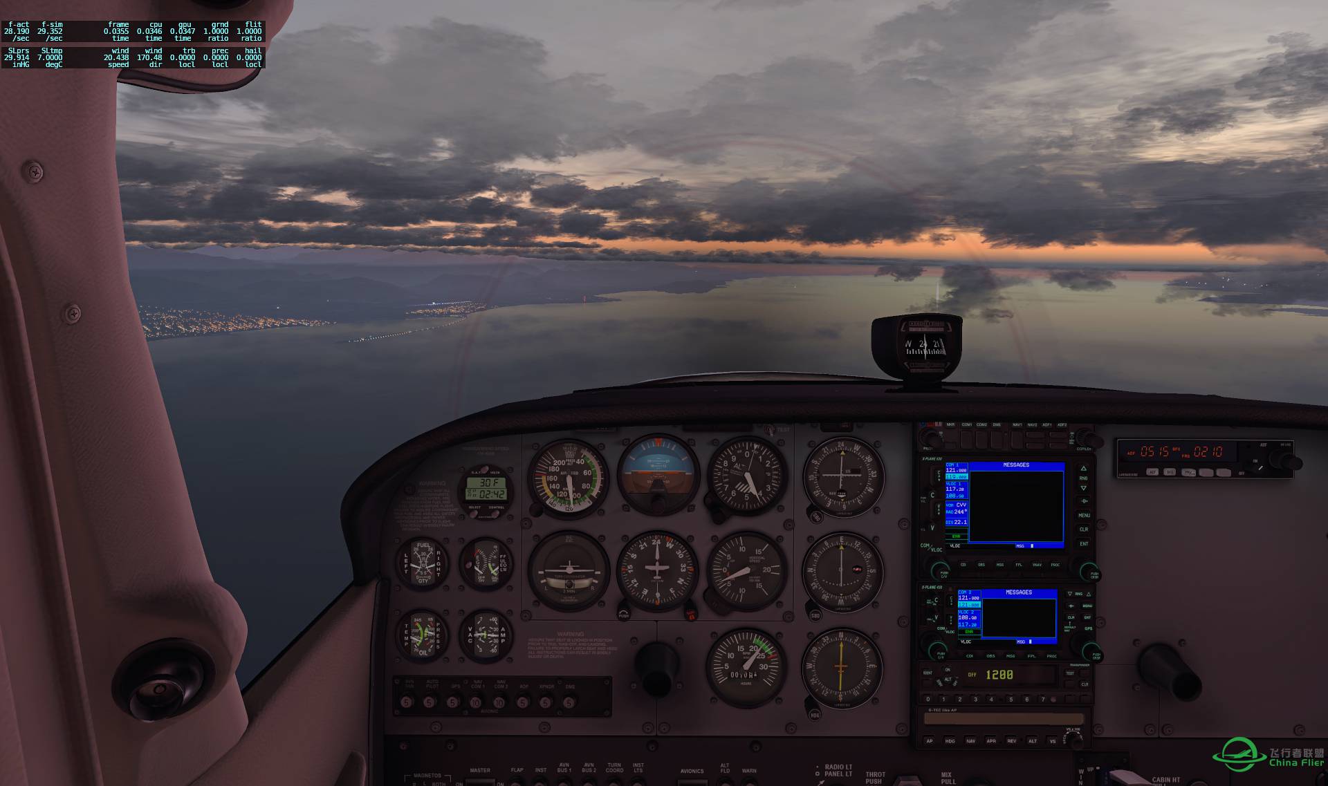 【XP11 IFR 挑战】 第二期 KAWO - KCLM-7455 