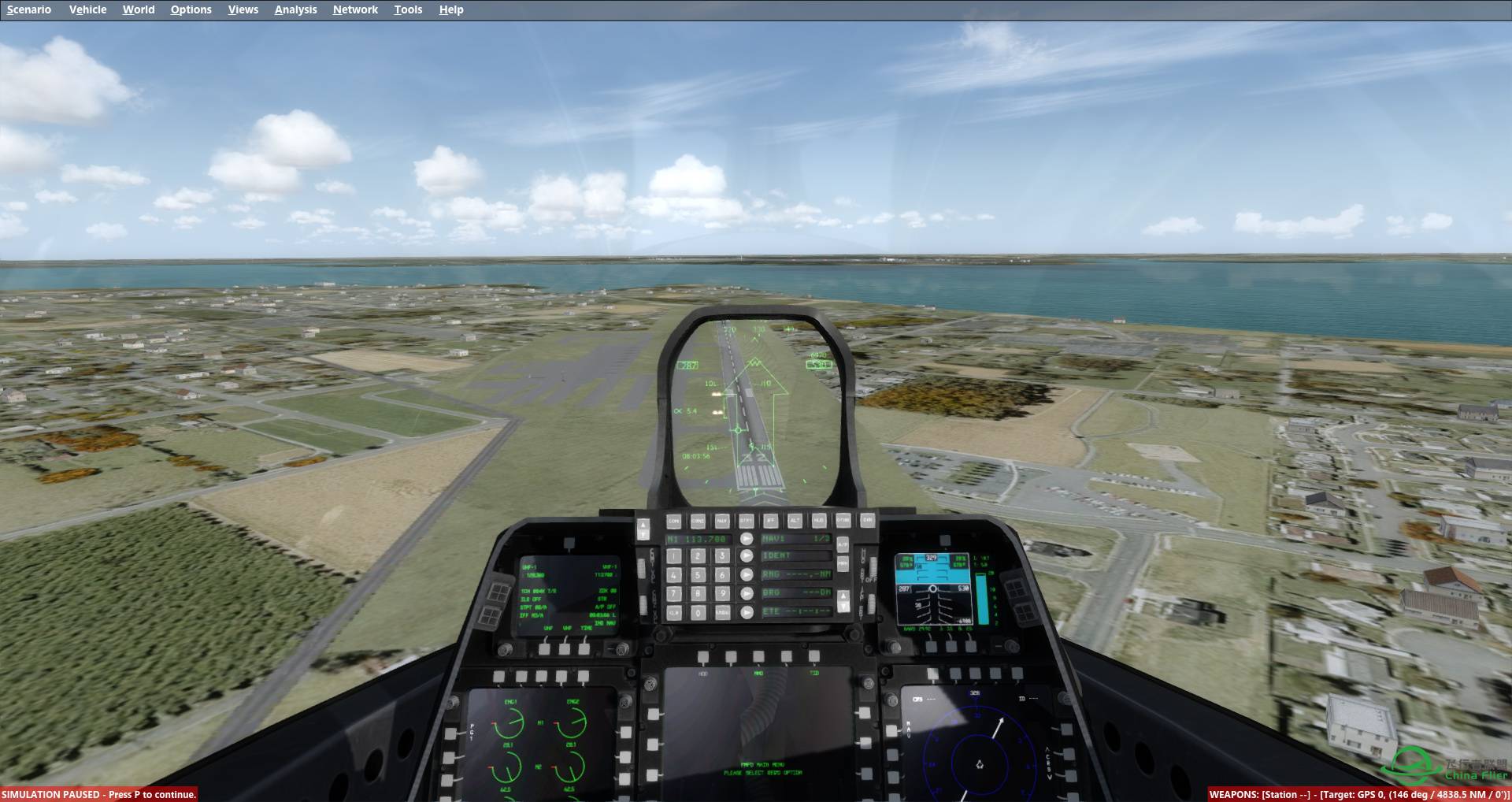 新人求助，我安装的p3d只有一个美国佛罗里达州机场能用-8988 