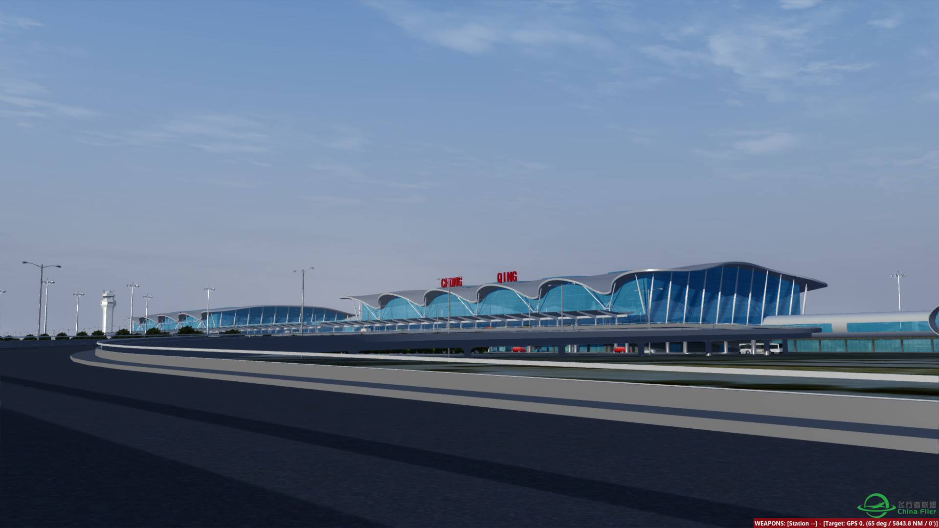 向飞友们汇报下重庆江北国际机场的制作进度-9497 