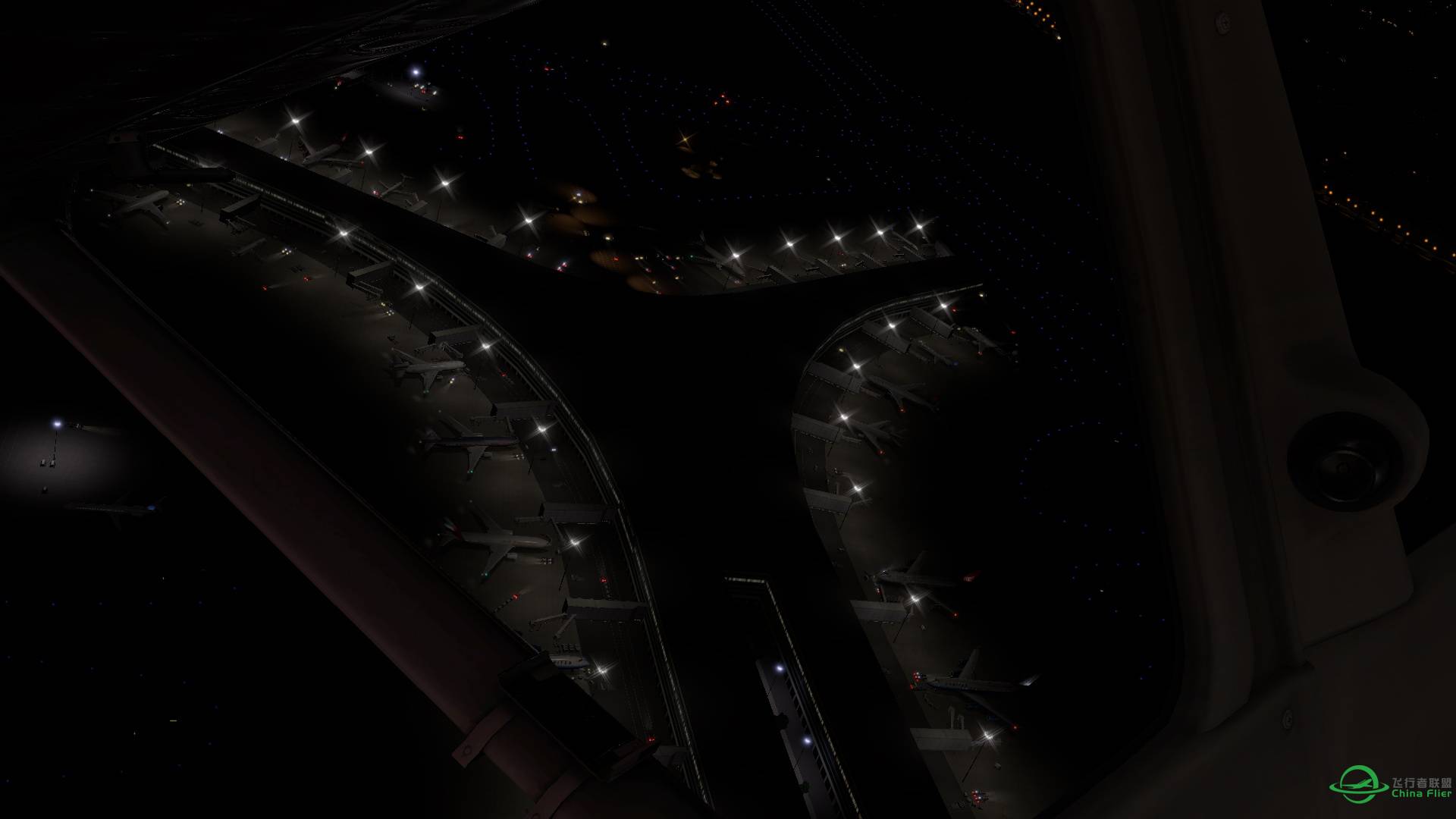 都说XP11夜景牛，我也感受一下-8513 