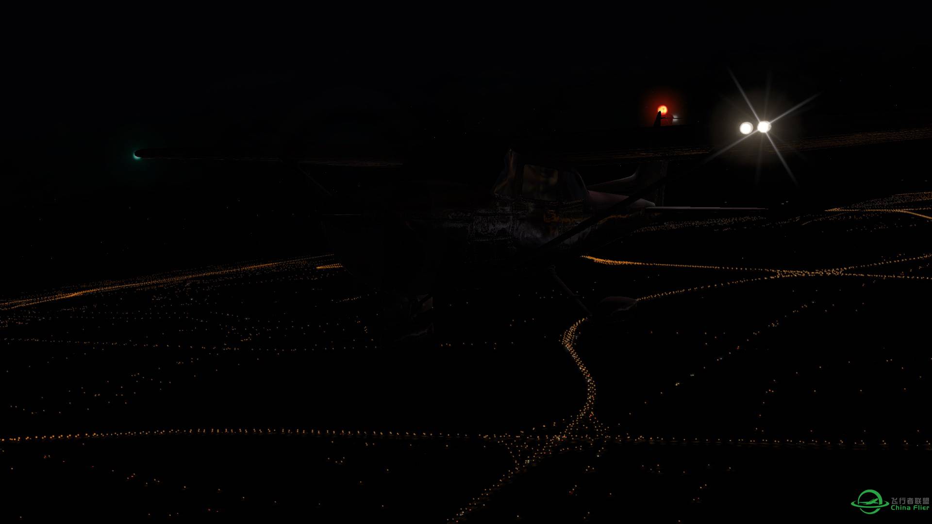 都说XP11夜景牛，我也感受一下-9757 