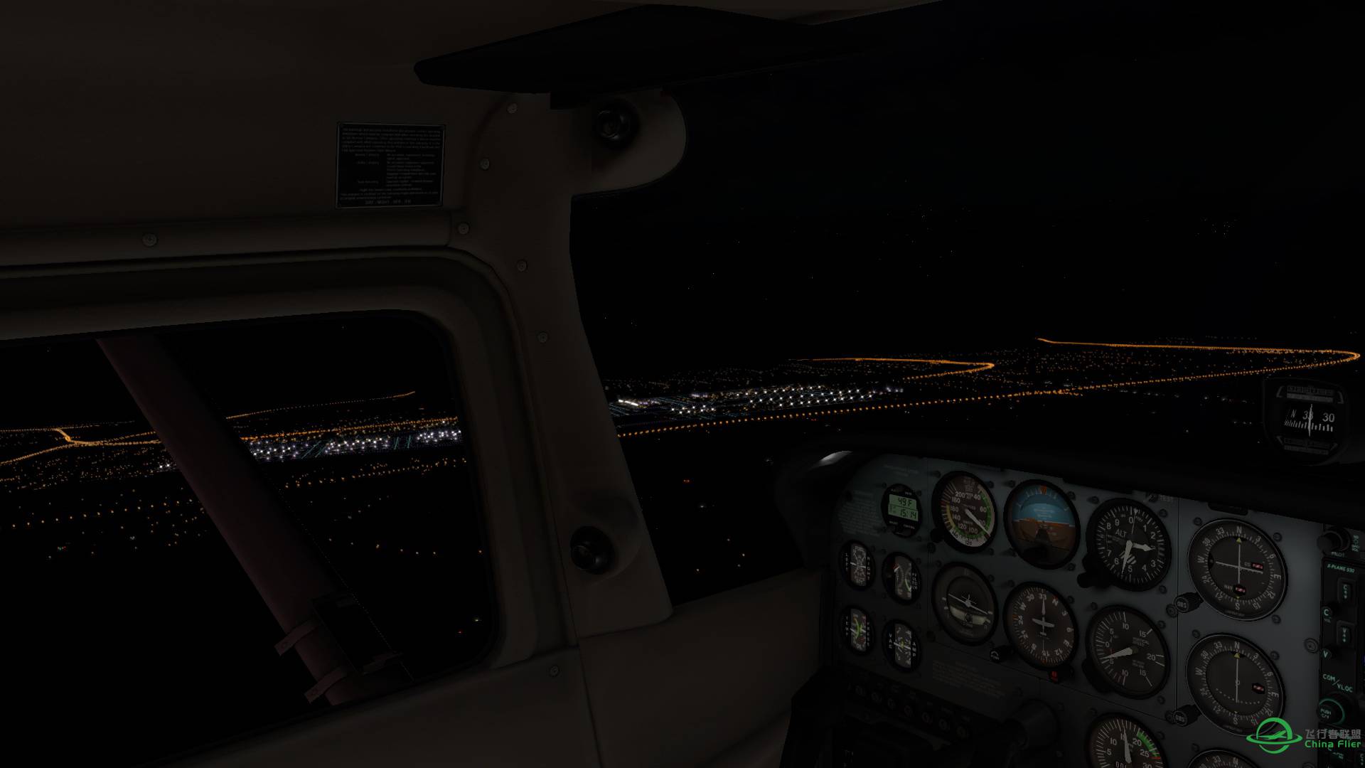 都说XP11夜景牛，我也感受一下-1268 