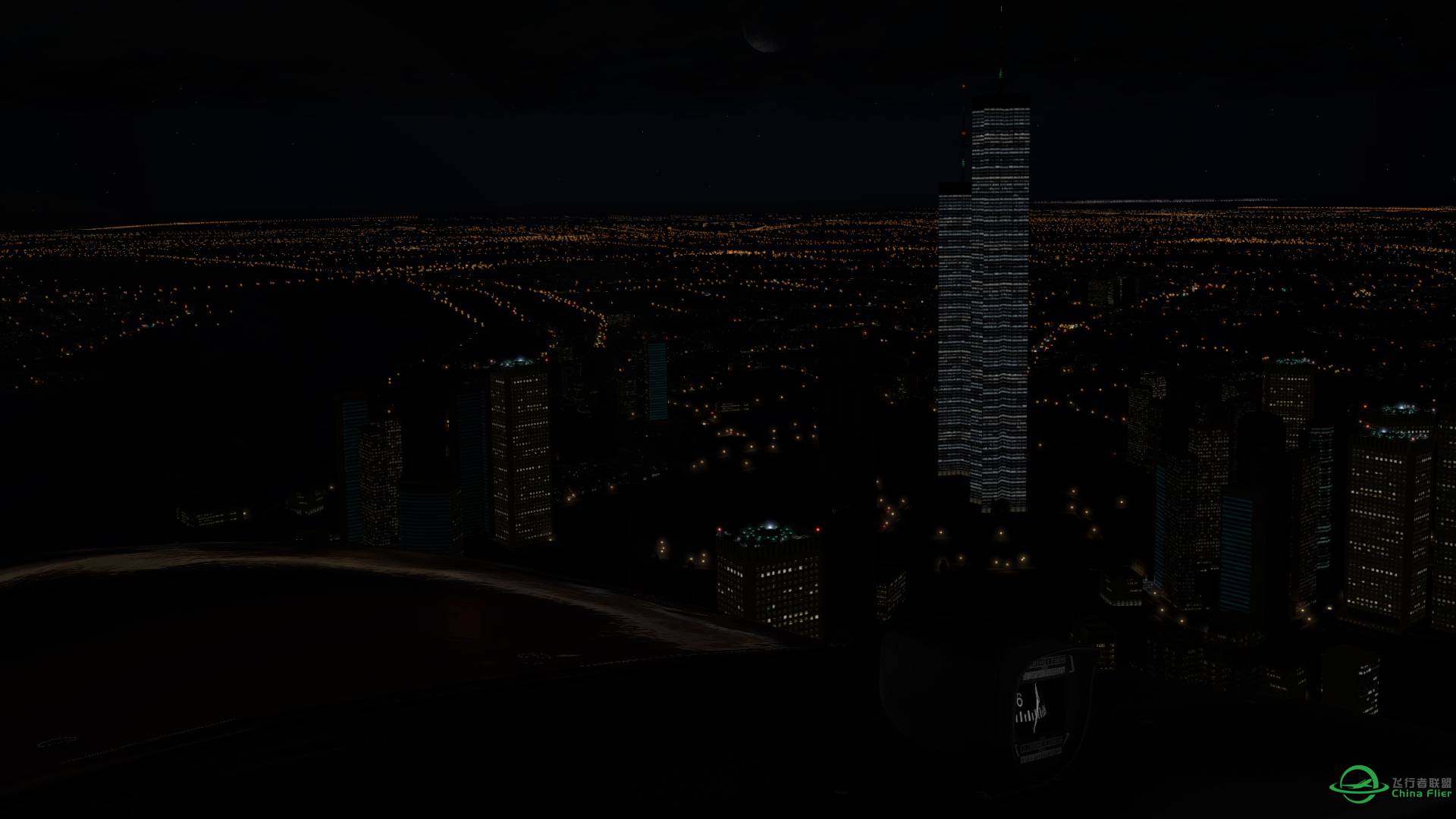 都说XP11夜景牛，我也感受一下-3080 