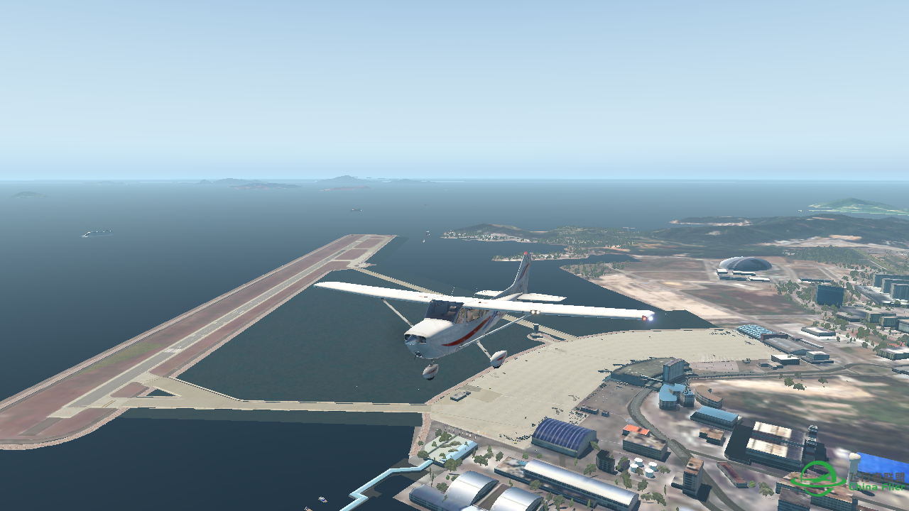 X-Plane 11首秀，VMMC澳门 - VHXX启德 — VHHH香港新机场-5886 