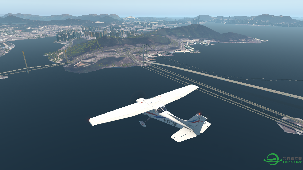 X-Plane 11首秀，VMMC澳门 - VHXX启德 — VHHH香港新机场-1176 