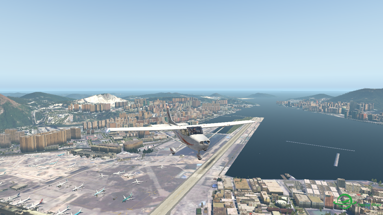 X-Plane 11首秀，VMMC澳门 - VHXX启德 — VHHH香港新机场-6582 