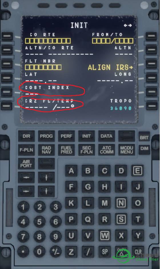 fsl320mcdu输完航路没有航路点的高度和速度。。求助-9441 