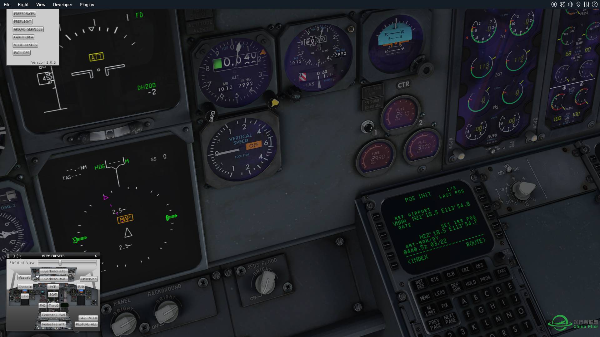 IXEG737 PJ 惯导IRS-4305 