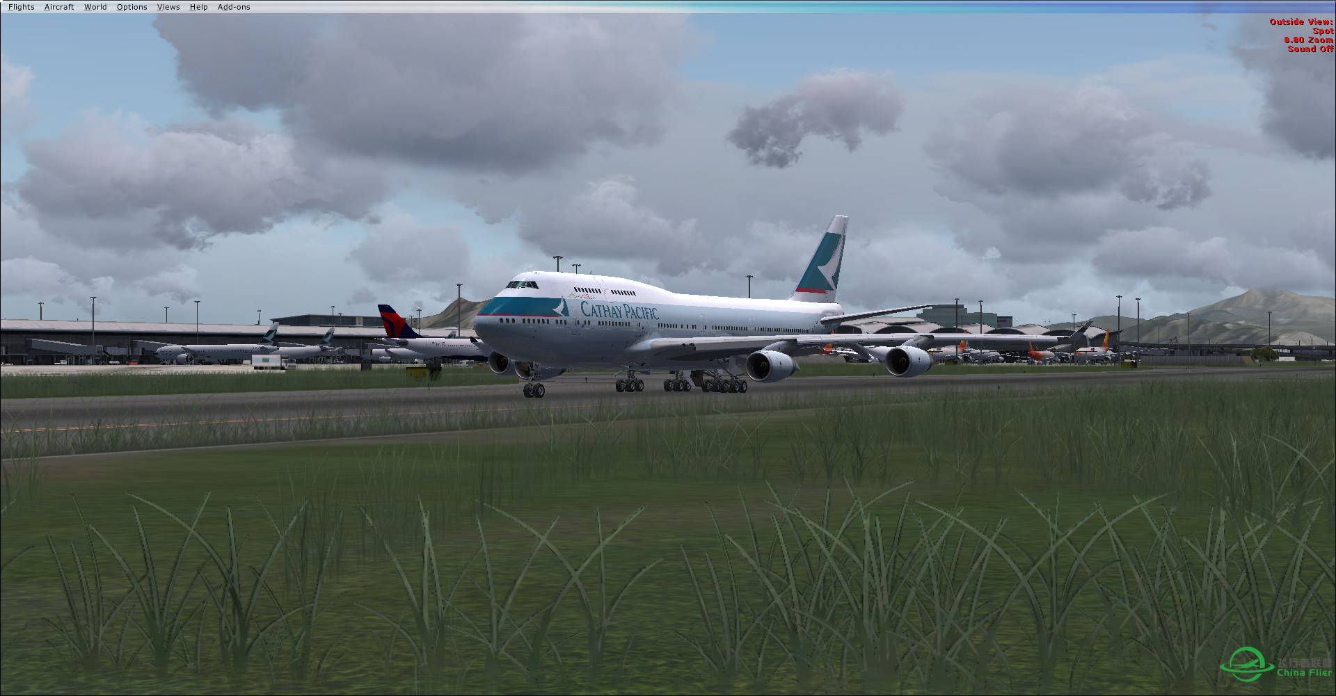 CX8747 HKG-HKG Boeing 747 Farewell Flight-6212 