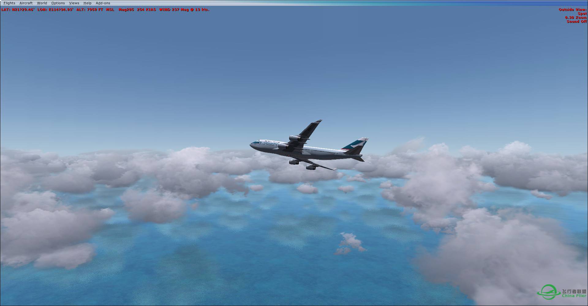 CX8747 HKG-HKG Boeing 747 Farewell Flight-9253 