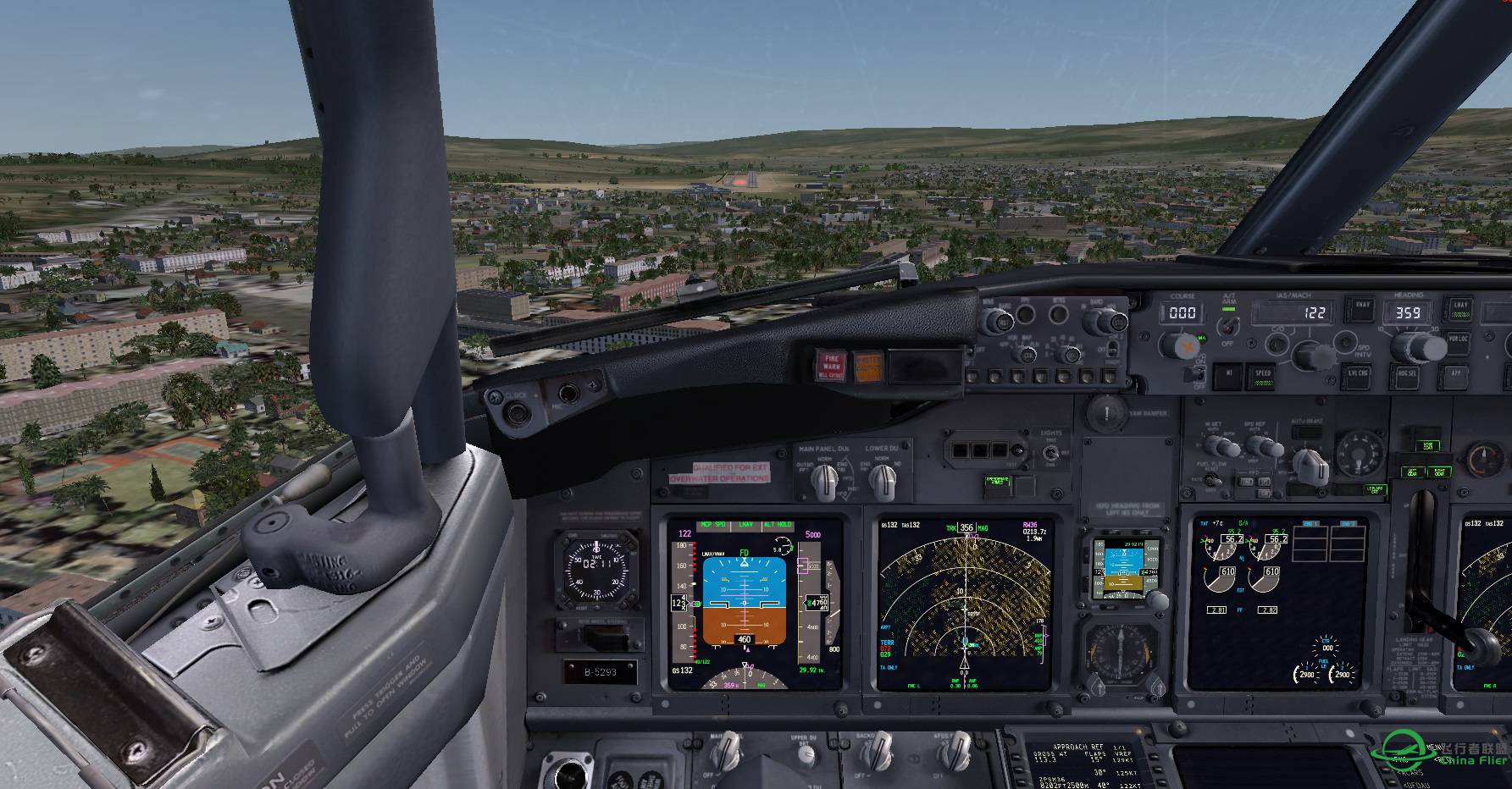 FSX 东航737 西双版纳-普洱飞行-3359 