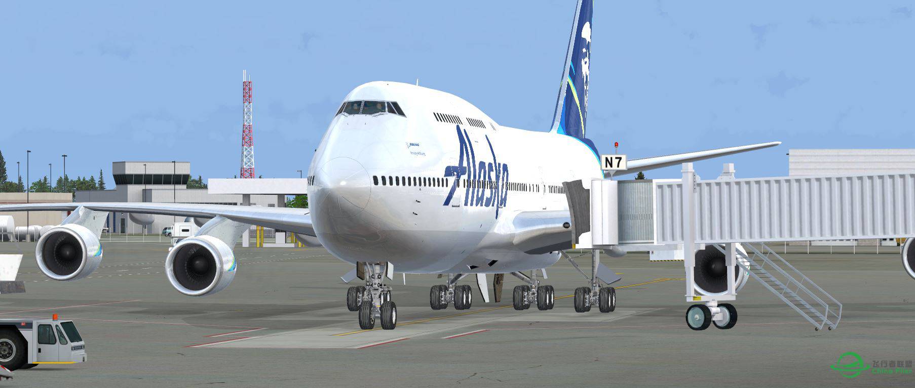 B747 Alaska @ PANC-5027 
