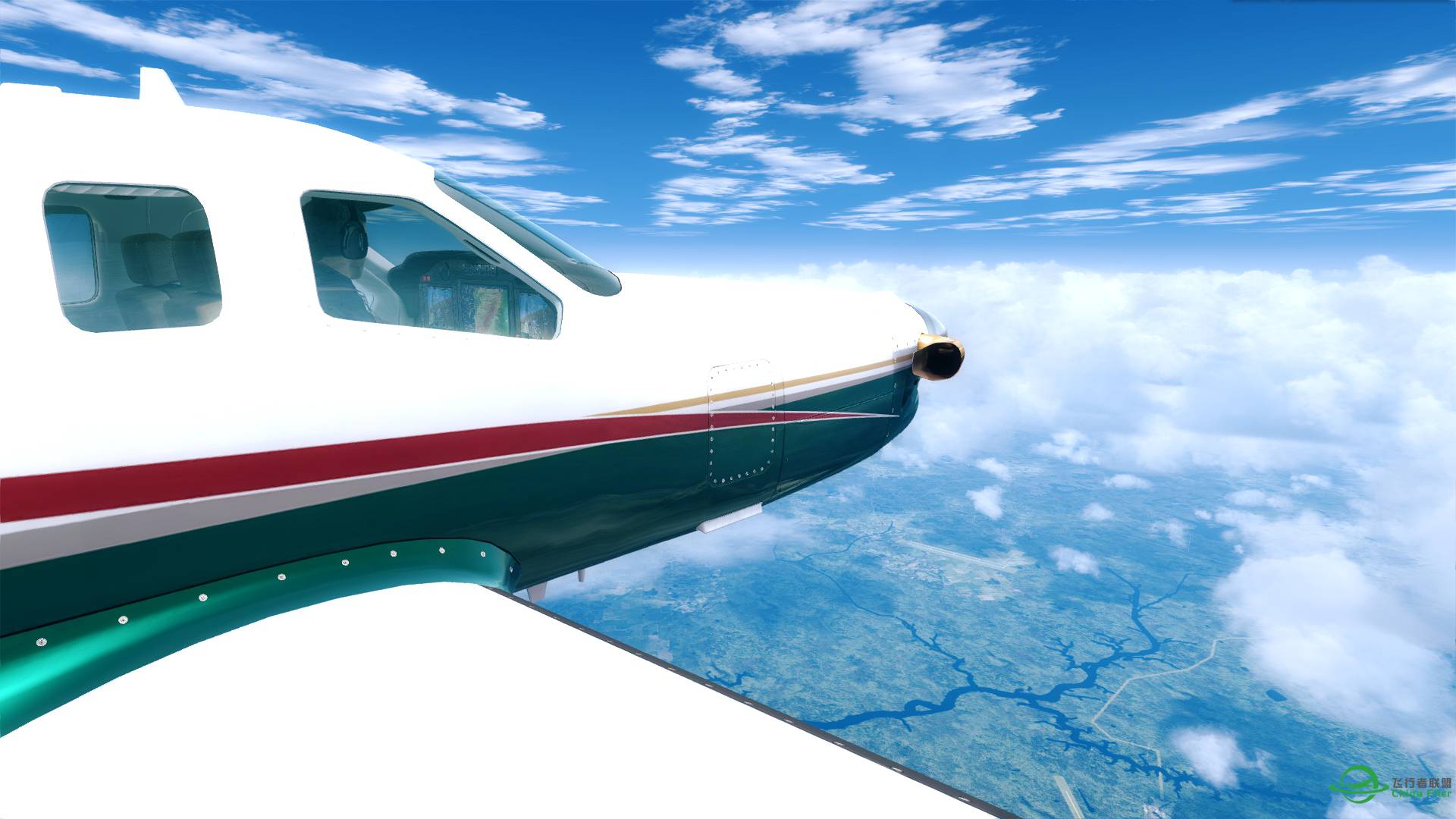 试飞TBM850，小机有小机的乐趣，感觉还行！-3610 