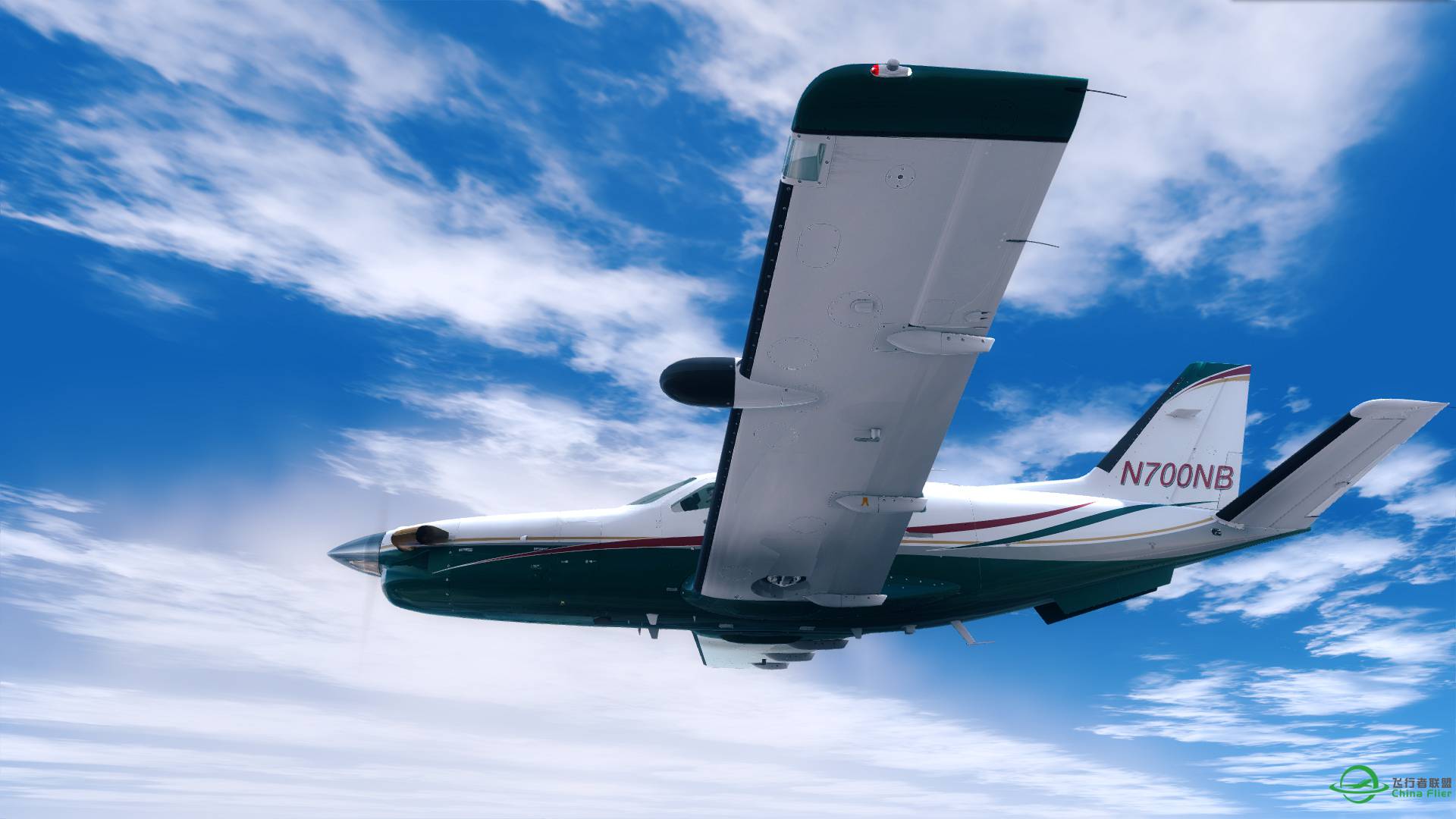 试飞TBM850，小机有小机的乐趣，感觉还行！-438 