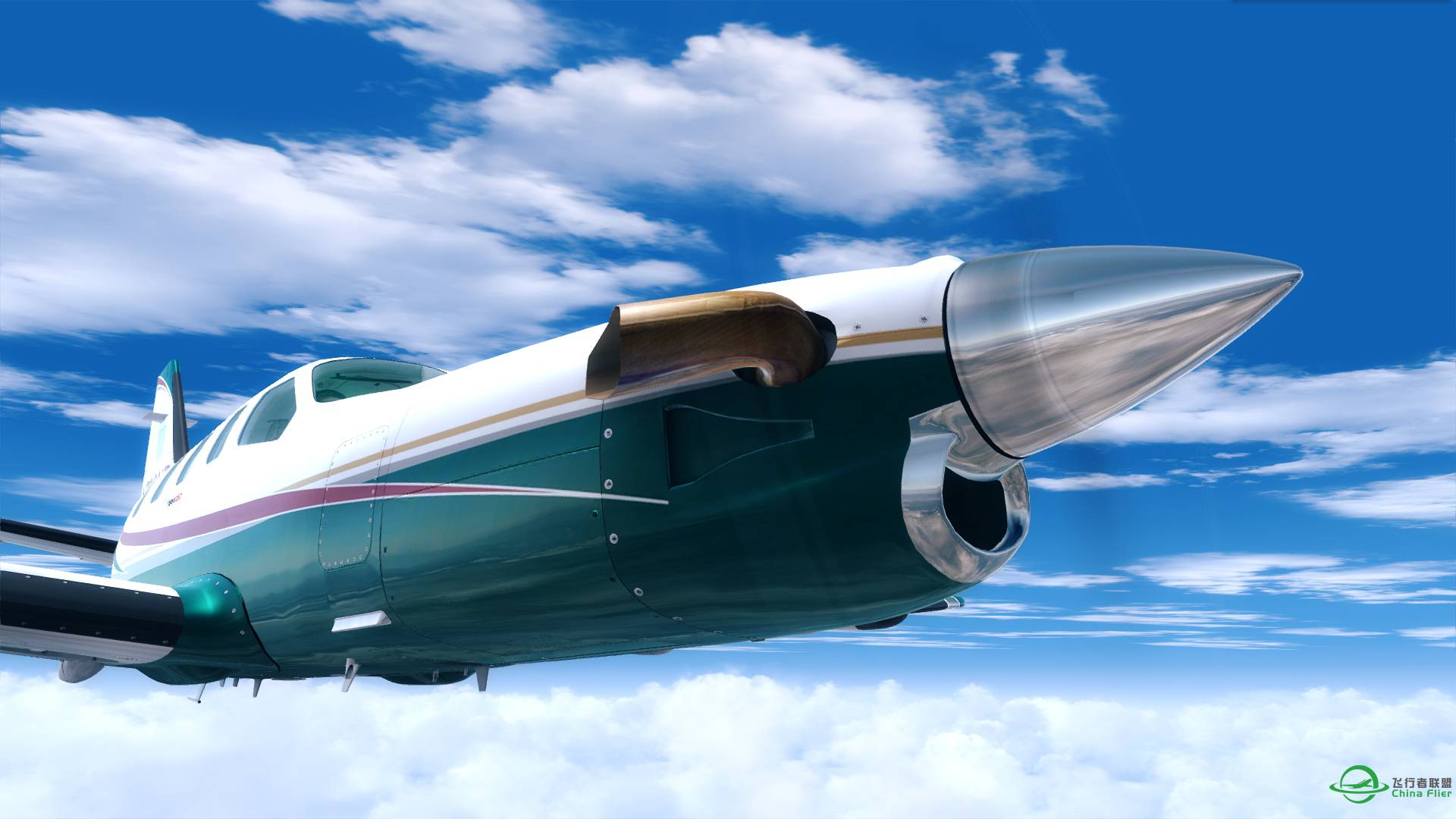 试飞TBM850，小机有小机的乐趣，感觉还行！-8148 