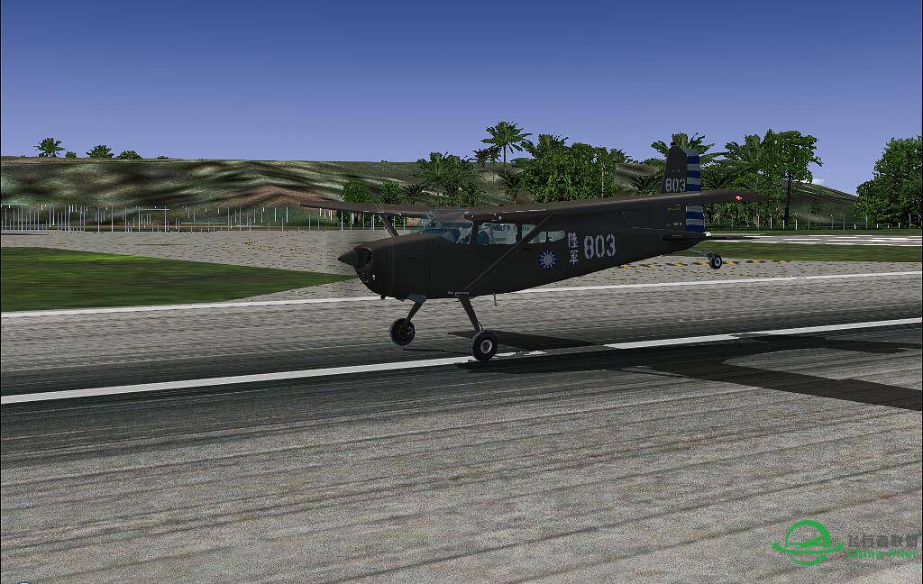 新涂装 Carenado C185F国军陆航-8993 