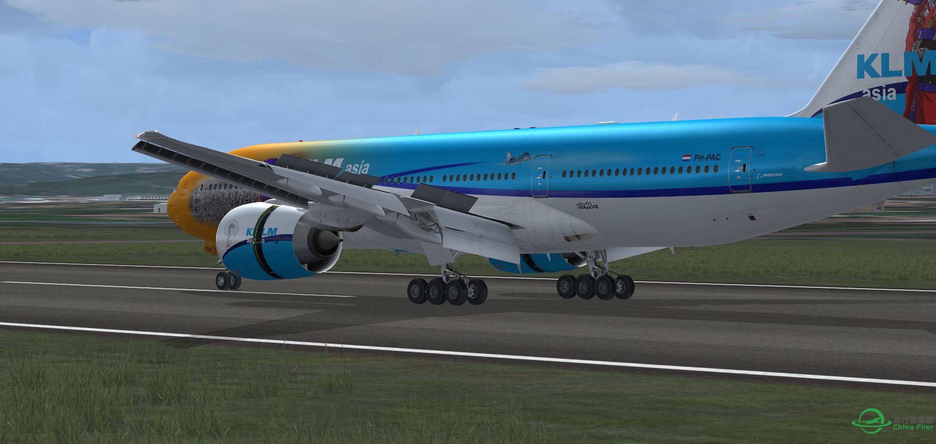 B777 KLM Asia-5175 