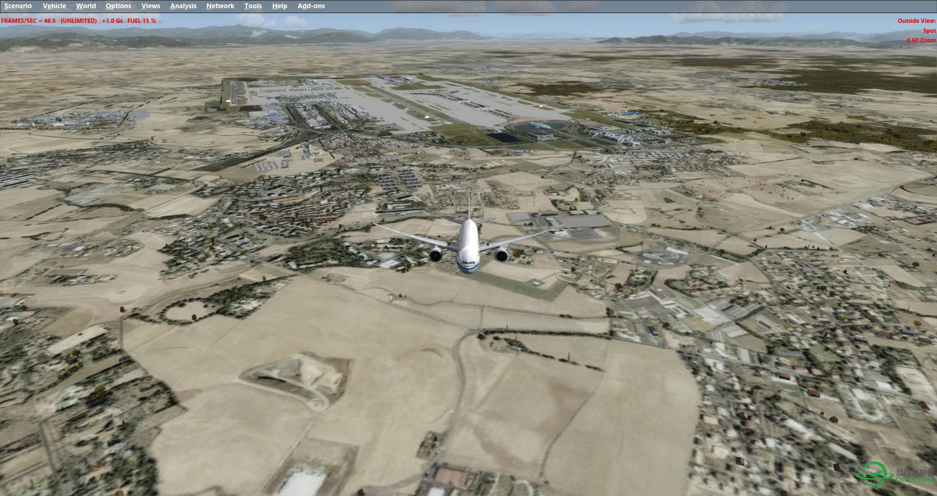 PMDG77W航线飞行-1438 