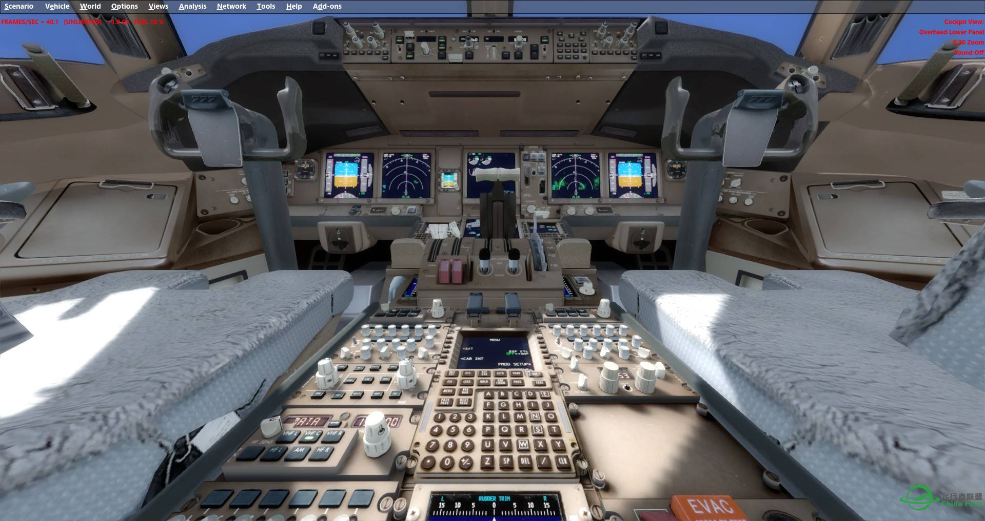 PMDG77W航线飞行-848 