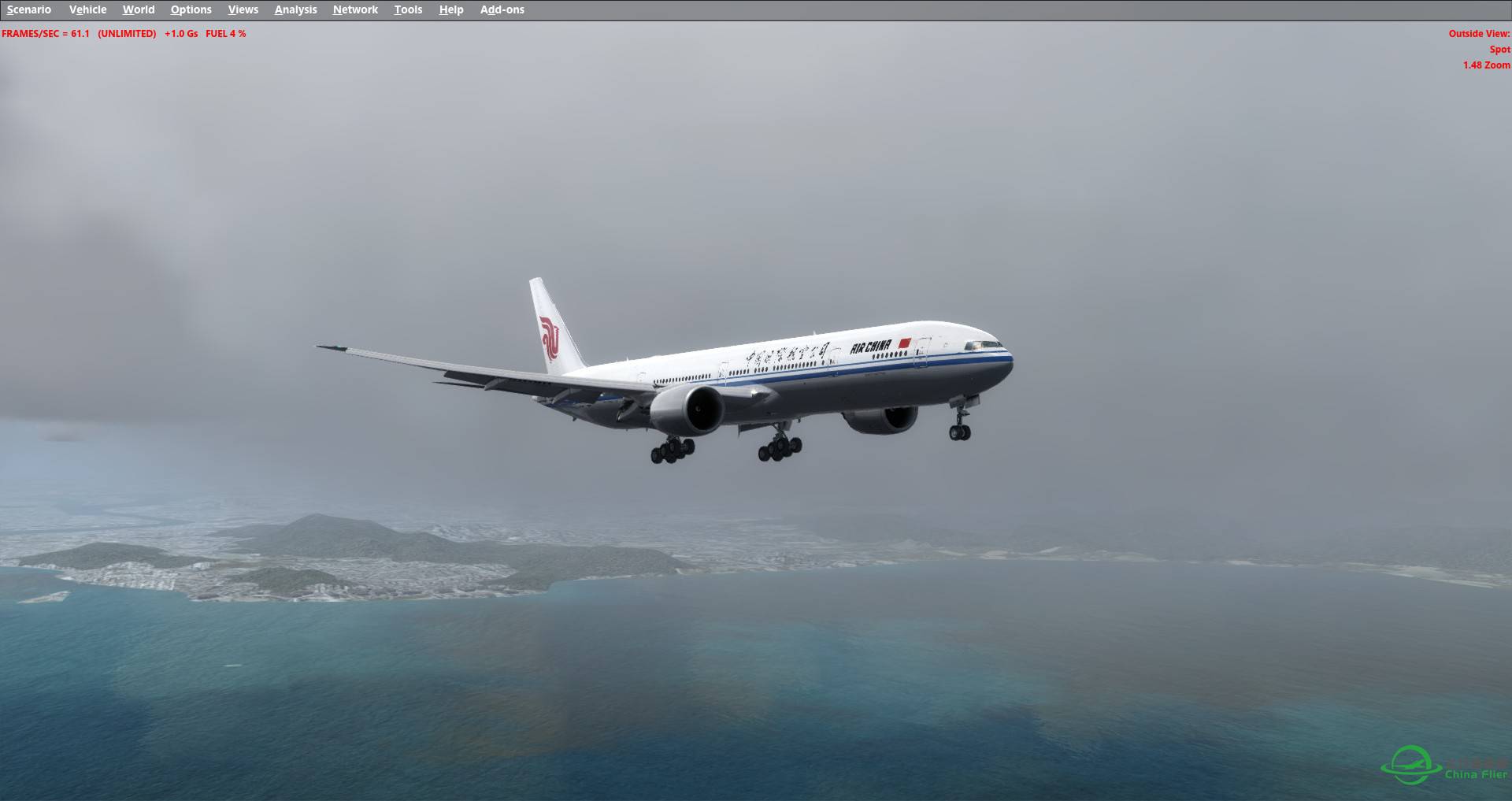 PMDG77W航线飞行-8082 