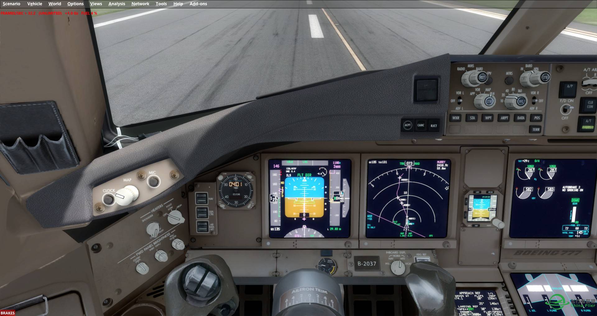 PMDG77W航线飞行-365 