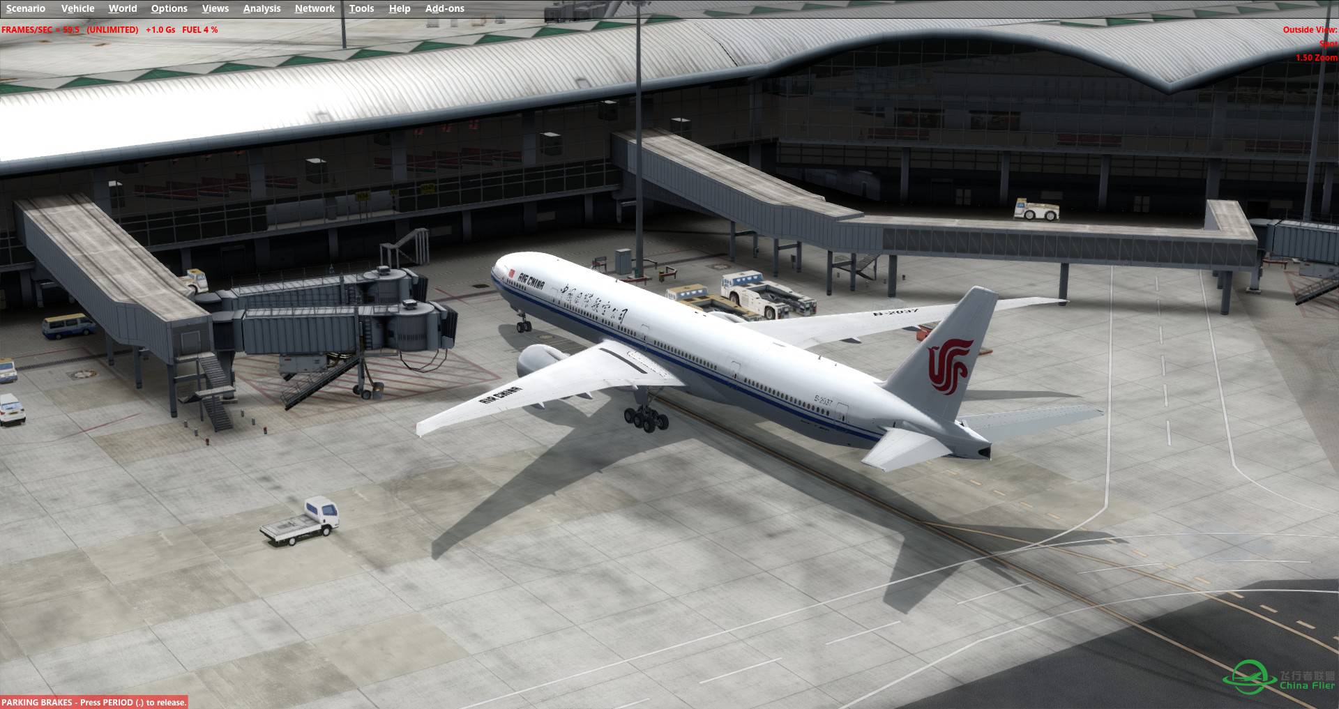 PMDG77W航线飞行-3508 