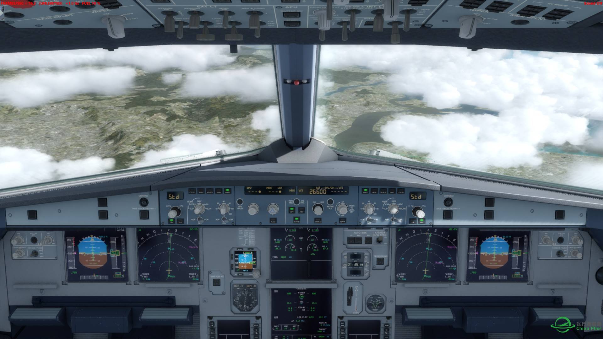 AS空客320飞行图片-8 