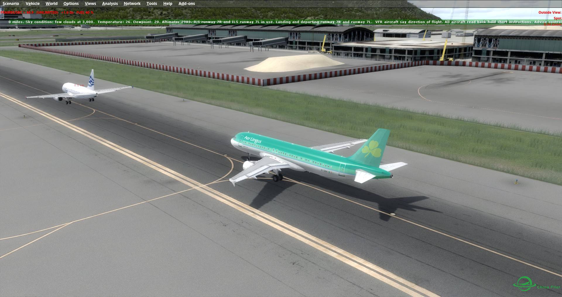 A320深夜连线飞行-900 