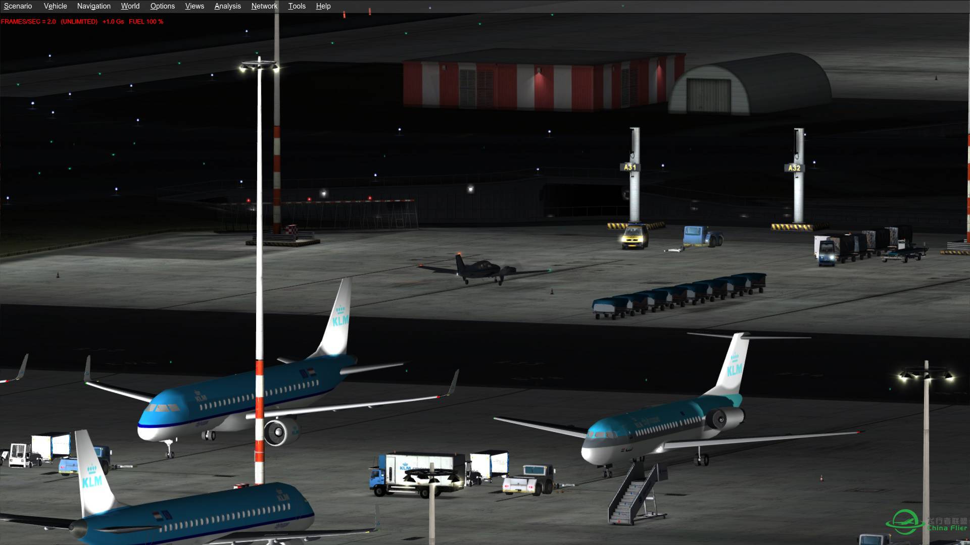 Dynamic lighting 的一张对比图。-1310 